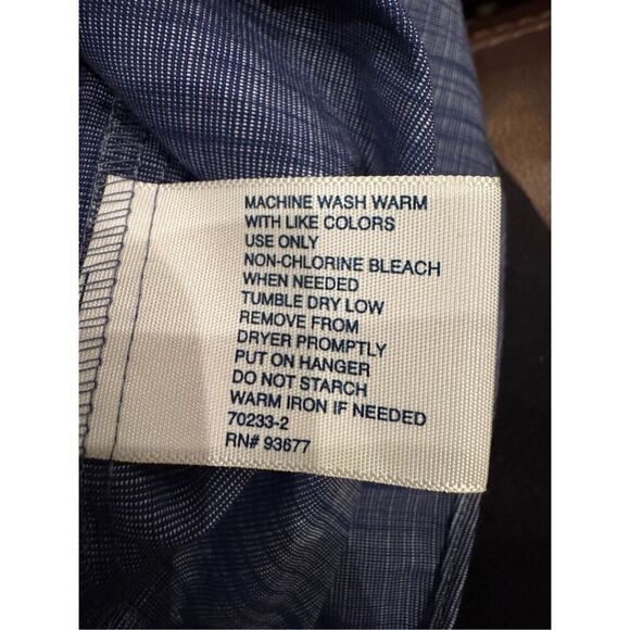 Stafford button up dress shirt (S) - Picture 4 of 4